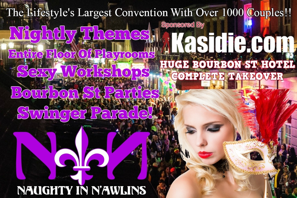 Join CouplesXcape at Naughty in N'awlins 2017