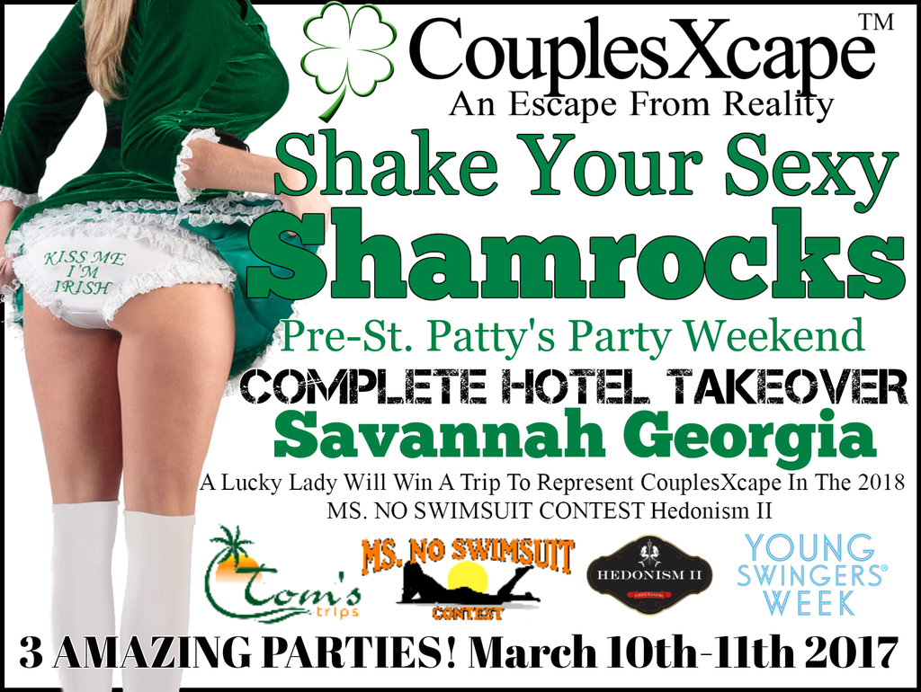 CouplesXcape® Shake Your Sexy Shamrocks Hotel Takeover